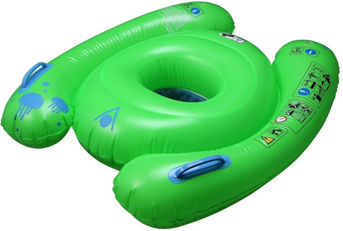 Aquasphere Baby Swim Seat - Zwemband - Kinderen - Groen/Blauw - 1-2Y (11-15kg)