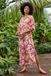 Didi Dames Jurk Amour Pink Magnolia Print Maat 46