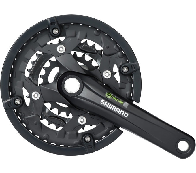 SHIMANO Crankstel 9 speed Alivio FC-T4010 Octalink met