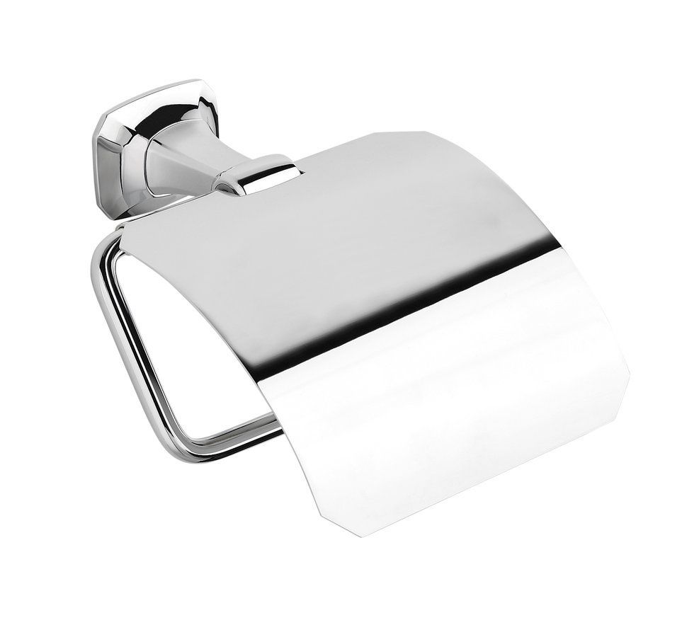 Sapho AIDA toiletrolhouder met deksel - chroom