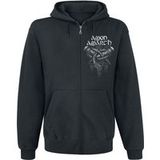 Amon Amarth Vest met capuchon - Carved Skull - S tot M - voor Mannen - zwart
