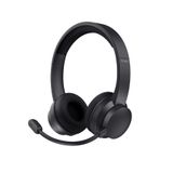 Trust Roha II Headset Draadloos Hoofdband Kantoor/callcenter USB Type-A Zwart