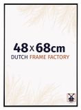 Dutch Frame Factory Fotolijst 48x68 cm - Kunststof - Zwart Hoogglans - Easy