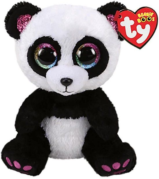 Ty - Knuffel - Beanie Boos - Paris Panda - 15cm