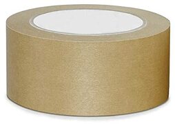 Craftelier - Kraftpapiertape om te bevestigen; perfect voor scrapbooking, karton, doe-het-zelf en andere knutselwerkjes; breedte 5 cm, lengte 50 m