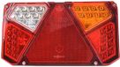 SecoRüt Feu arrière de remorque Extrémités de câble ouvertes Clignotant, Feu stop, Feu arrière, Réflecteur, Feu antibrouillard arrière, Feu de recul Droit, Arrière 12 V, 24 V
