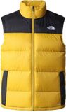 The North Face Diablo Down Heren Bodywarmer Mineral Gold-Tnf Black L
