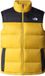 The North Face Diablo Down Heren Bodywarmer Mineral Gold-Tnf Black L