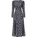 Mar De Margaritas Robe avec fronces latérales et petits boutons