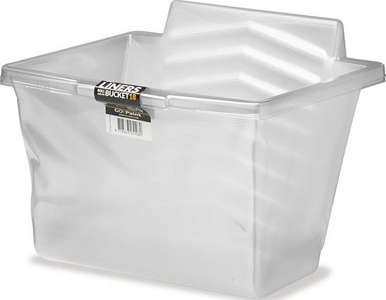 Go!paint Liners (inzetbak) Voor Roll And Go Bucket T.b.v. Bucket 18 (set Van 5st)
