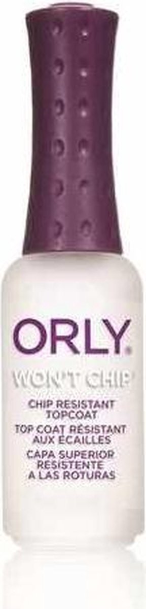 Orly nagellak Won't Chip (topcoat) 9 ml