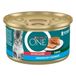 Purina ONE Natvoer voor katten, voor volwassenen, gesteriliseerd, kabeljauw, 12 x 85 g
