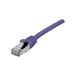 Connect Icecat 858516 netwerkkabel Paars 1 m Cat6a S/FTP (S-STP)