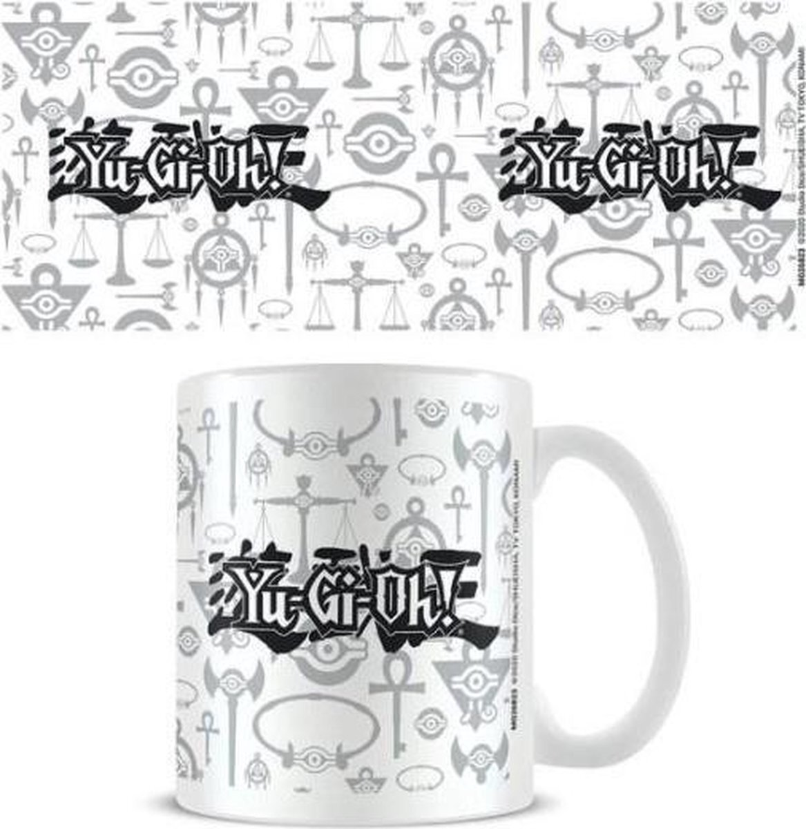 Hole in the Wall Yu-Gi-Oh! - Logo Black&White Mug Merchandise