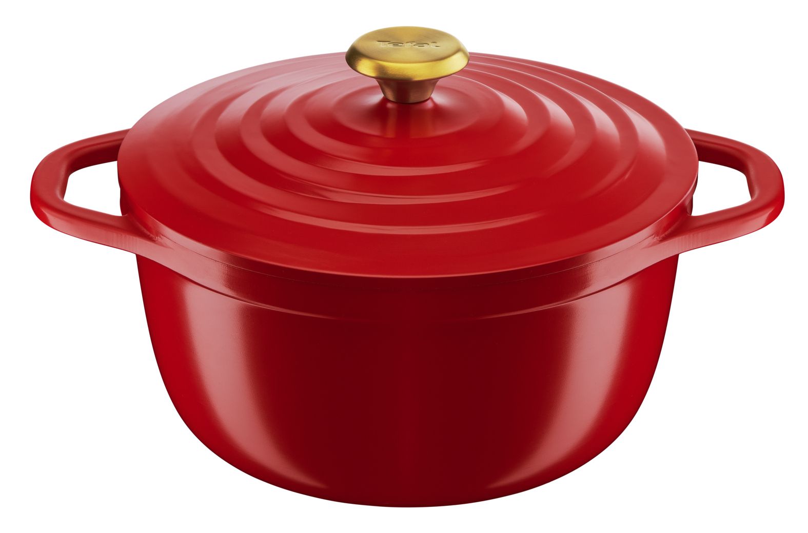 Tefal Air Braadpan - 24cm - 4.7L - Rood - Inductie