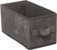 5five Opbergmand/kastmand - Grijs - 7 liter - Bamboe