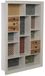Meuble de rangement avec 6 tiroirs, en bois, dimensions : 68 x 17,5 x 103 cm