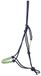 PFIFF 102809 Knoophalster - Set, blauw-groen Shetty
