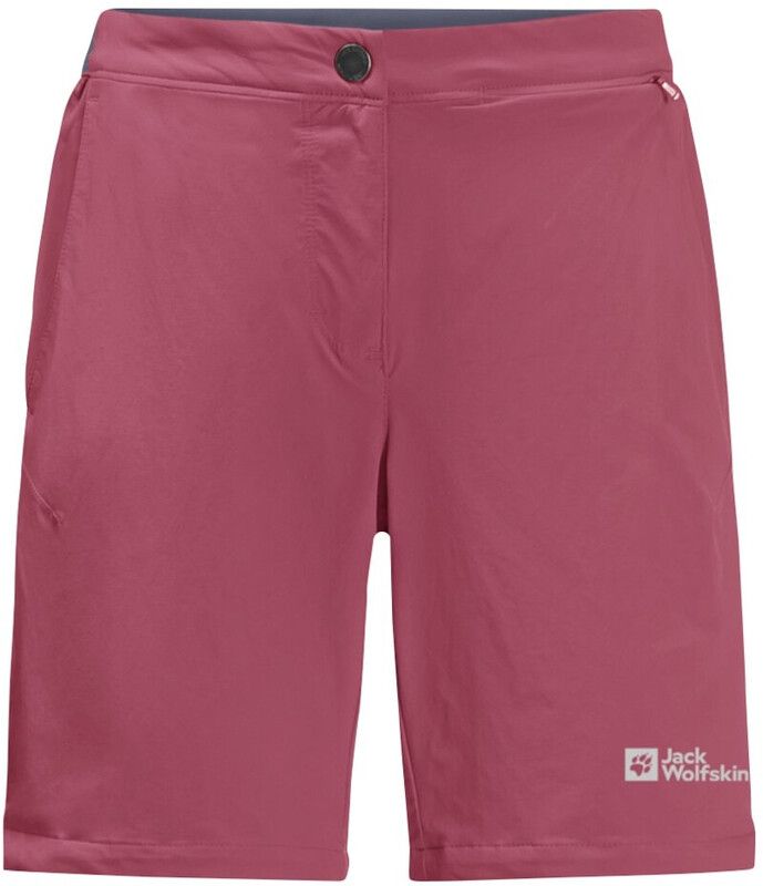 Jack Wolfskin Hilltop Trail Shorts Women - Red - Size 44