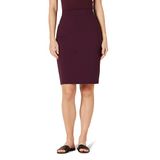 Amazon Essentials Dames Ponte Pull-On Boven de Knie Getailleerde Kokerrok