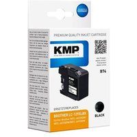 KMP B74 - 50 ml - hoog rendement - zwart - compatibel - inktcartridge (alternatief voor: Brother LC129XLBK)