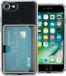 iMoshion Softcase Backcover with Card Holder - Transparent - Suitable for iPhone 7 / 8 / SE (2020) / SE (2022)