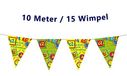 Folat 61307 Schulanfang Bunting Garland, Multi kleuren