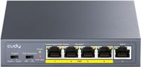 Cudy GS1005P - Gigabit Netwerkswitch - PoE+ - Unmanaged - 60W