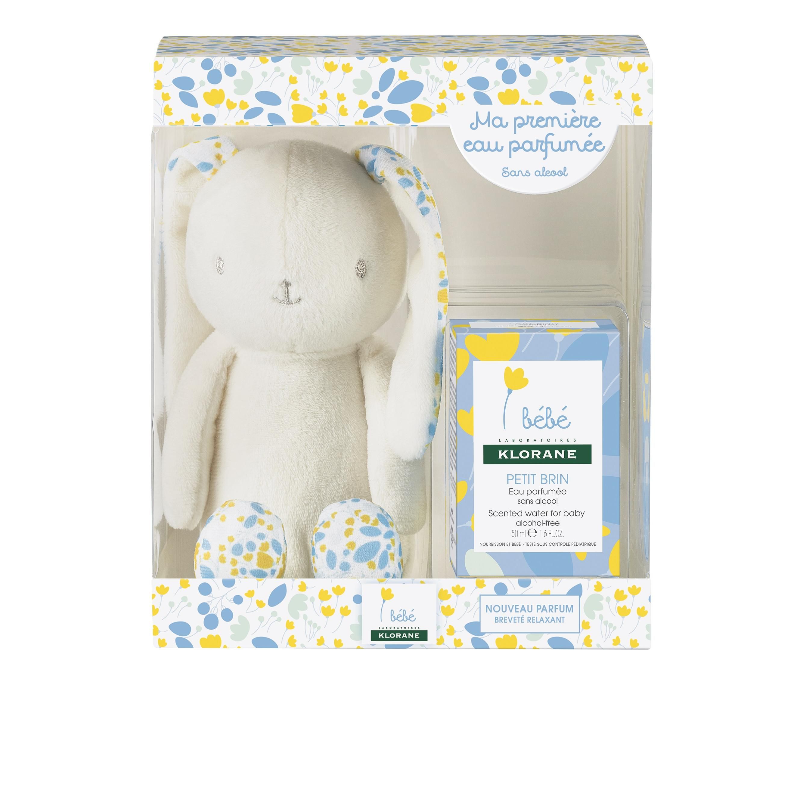 Klorane Babydoos Konijn wit + geurwater Spray 50ml