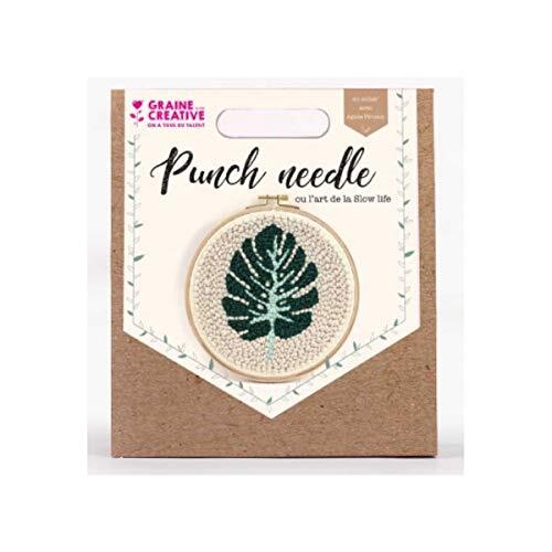 Graine Creative Monstera Leaf Punch Needle Kit