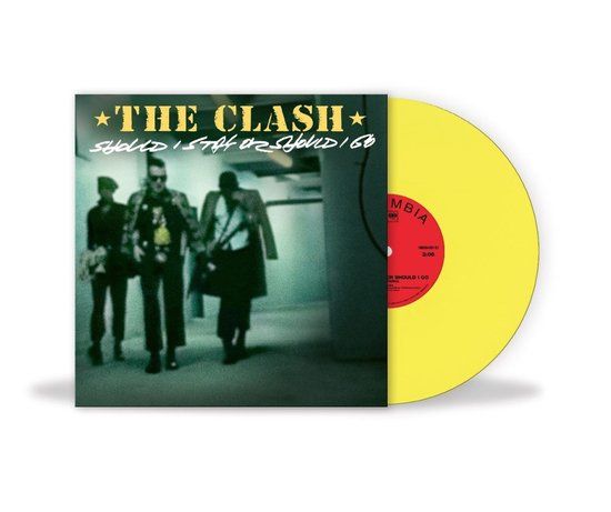 Should Clash Should I Stay Or Should I Go 12" Vinyl Coloured Vinyl