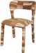 DÉJA Living Eetkamerstoel Mala - Terracotta Stof - Set van 2