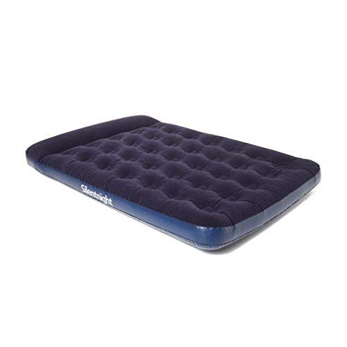 Silentnight Deluxe luchtbed eenpersoonsbed blauw 191 x 137 x 28 cm