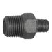 Dubbele RIEGLER Dubbele schroefdraad 245, rood, R 1 1/2 a., R 1 a., gietijzer zwart, bedrijfstemperatuur -20 °C tot 300 °C, ISO 7-1