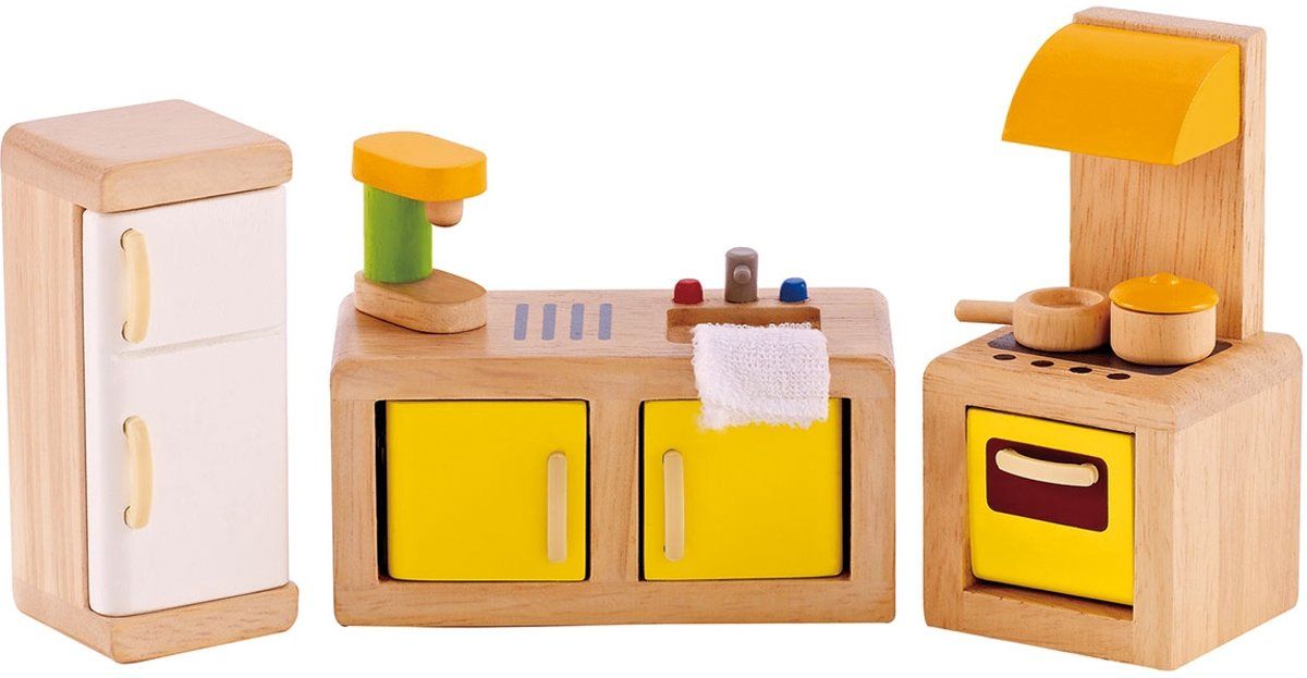 Hape Keukenset - Hout - Multi - Meisje - 3-6 Jaar