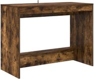 vidaXL Bureau Gerookt eiken Bewerkt hout 100 x 45 x 75 cm
