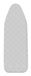 WENKO Housse de table à repasser Coton Argent 128x44 cm