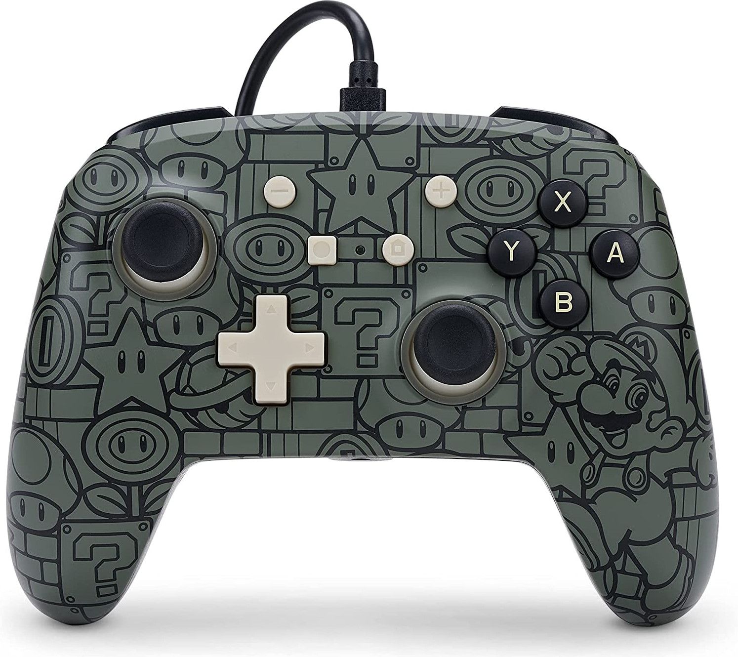 PowerA Enhanced Wired Controller - Power-Up Mario - Nintendo Switch