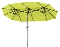 Schneider Parasol Salerno, appelgroen, 300 x 150 cm rechthoekig