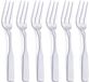 Unyqoos® Stijlvolle 3-Tandige RVS Tafelvorken Set van 6 Stuks