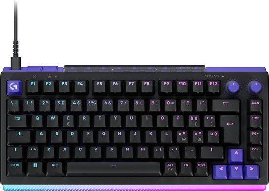 Logitech G G512 X 75 Toetsenbord Gamen USB QWERTY Italiaans Zwart