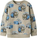 NAME IT - NMMPDIBBOP NREG SWEAT UNB - Garçon - Pull - 122/128 - Coton - Pure Cashmere