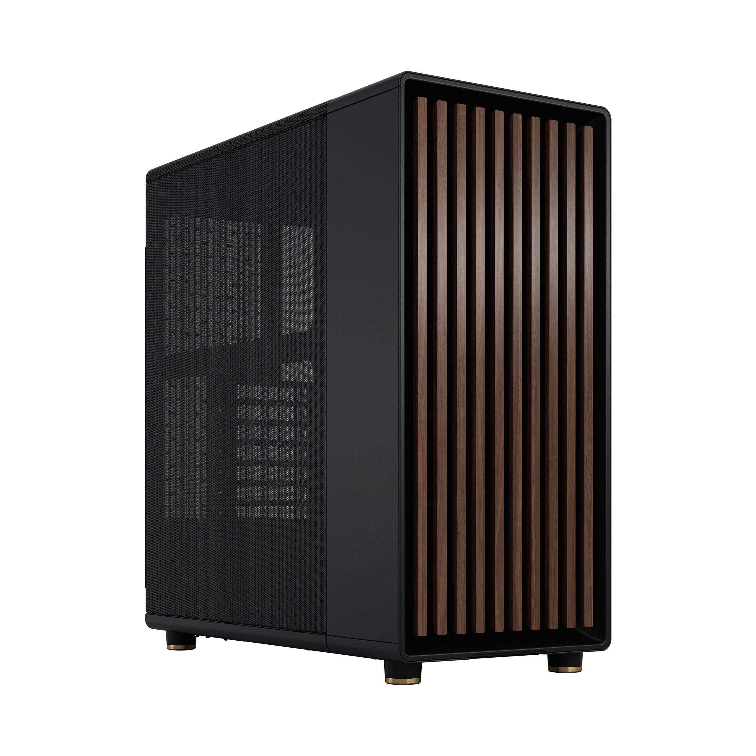 Fractal Design North Zwart PC Case - Black - ATX, Micro ATX, Mini-ITX