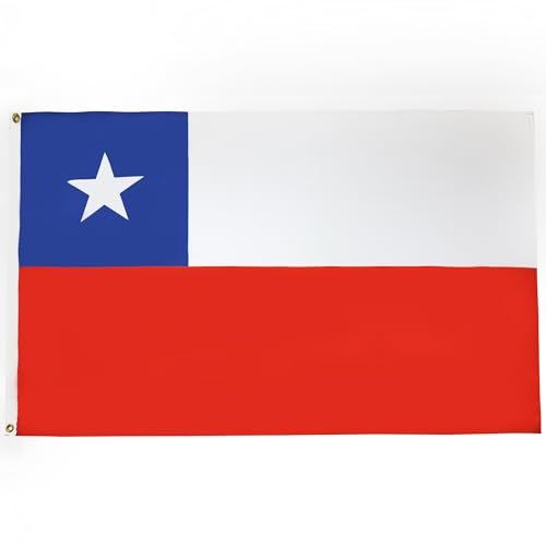 Chileense vlag 90x60 cm - AZ FLAG