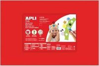 APLI Kids 12756 - Rood EVA-schuim 600 x 400 mm 5 vellen