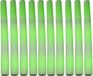 Merkloos 10x Partystaaf met groen LED licht 48 cm