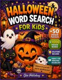 Halloween Word Search Book For Kids 8-12