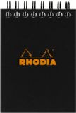 Rhodia Spiraalblok Geruit Oranje A7-formaat