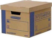 Fellowes Smoothmove Prime - Verhuisdoos - Standaard - 47.5L - FSC - Bruin - 5 stuks