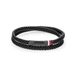 Tommy Hilfiger TJ2790552 Heren Armband - Leren armband - Zwart - 19 cm